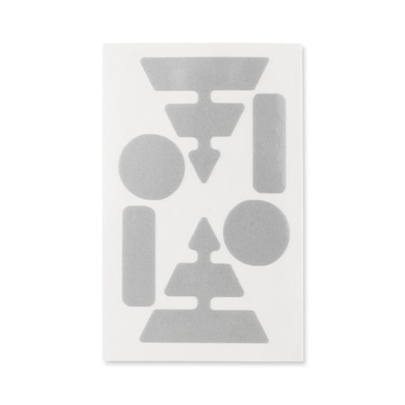 Camco REFLECTIVE COUPLER DECALS FOR VEHICLES W/BACK UP CAMERA 44604